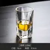 Jingyuan Vidro Copo de Licor Taça de Vinho Doméstico Conjunto de Destilados Pequeno Conjunto de Vinho Dois Dois Luxo Leve 100ml Um Copo Eletrodoméstico