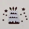 Ins Bosque Tela No Tejida Arreglo de Cumpleaños Bandera de Fiesta Banner de Flores Atmósfera de Escena Fieltro Feliz Cumpleaños