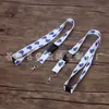 Cordão de transferência térmica de poliéster multicolorido para crachá de trabalho, conjunto de cartões, crachá de certificado, cartão de conferência/exposição, corda para pescoço