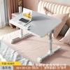 Cama dobrável elevável, mesa pequena, dormitório simples, cama de estudante, mesa de estudo, casa preguiçosa