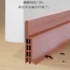 Tira Selladora Adhesiva para Parte Inferior de Puerta Blanda y Dura, Tira Selladora para Huecos en Puertas de Vidrio y de Dormitorio, Pegatina Selladora a Prueba de Insectos, Viento y Huecos para Parte Inferior de Puertas de Baño