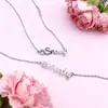 Pulsera de Joyería con Nombre de Pata de Perro Transfronteriza Europea y Americana de una Sola Pieza Acero Inoxidable Pulsera Personalizada con Letras Inglesas DIY