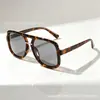 Gafas de sol estilo aviador americanas de montura cuadrada, puente simple individual o doble, unisex, adecuadas para viajes al aire libre y protección solar