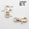 Accesorios de Ferretería para Bolsos, Broche Pequeño, Broche de Cangrejo, Gancho para Joyería DIY, Llavero de Aleación, Broche de Perro, Broche Mediano