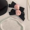 Horquilla de lujo ligera de Corea del Sur para niña, con diseño versátil y avanzado, con clip lateral, accesorios para el cabello