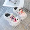 Zuecos Primavera Verano Otoño Lindo Conejito Kuromi Cinnamoroll Súper Muchos Elementos Cómodos Zapatos Infantiles de Doble Uso