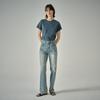 Jeans de Pierna Recta para Mujer Primavera y Otoño 2026 Pantalones Largos de Pierna Ancha Adelgazantes de Cintura Alta Casuales de Largo Hasta el Suelo