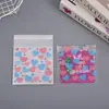 Bolsas Sellables Automáticamente con Notas Musicales Estilo Ins, Bolsas Adhesivas Automáticas Opp para Regalos Navideños, Bolsas Impresas para Dulces, Bolsas Adhesivas Automáticas Opp Nuevas con Forma de Corazón