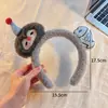 Linda Banda para la Cabeza Creativa Peluche Dibujo Animado Tocado para Niñas Toma de Fotos Lavado de Cara Pinza para el Cabello Banda para la Cabeza Divertida 2026 Nuevos Accesorios para el Cabello