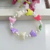 Pulsera Infantil Linda Color Dopamina Cuentas Acrílicas Niñas Pulsera de Perlas Plásticas con Cuentas Pulsera de Flor