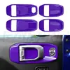 Adecuado para 18 Modelos de Wrangler Manija Interior Modificada Decoración Patrón Fibra de Carbono Accesorios de Modificación de Interior de Coche Adhesivo
