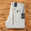 Calça Casual de Linho 100% Estilo Verão Fino 2025, Alta Qualidade, Simples, Confortável, Respirável, Absorvente de Suor, Calça Longa de Linho Puro de Corte Reto