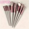 Conjunto de pincéis de maquiagem Sijiqing 13 novo transfronteiriço pincel de blush portátil pincel de sombra para os olhos conjunto completo de ferramentas de beleza
