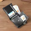 Carteira Masculina de Fibra de Carbono, Porta-Notas, Porta-Cartões, Porta-Passaporte Multifuncional, Armazenamento Simples e Durável, Venda Direta da Fábrica, Vendas em Alto Volume