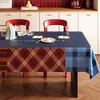 Mantel Estilo Retro Americano, Impermeable, Resistente al Aceite, Lavable, Mantel Dopamina para Mesa de Comedor, Decoración con Atmósfera de Lujo Ligero, Cubierta para Mesa de Café
