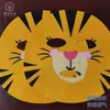 Venta Directa de Fábrica Tela para Mascarillas con Estampado de Dibujos Animados de Animales Papel para Mascarillas de Navidad Halloween Mascarillas Desechables Estampadas para Niños
