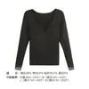 Ropa interior térmica de manga larga con sujetador acolchado para mujer, top interior, liquidación de fin de temporada