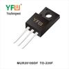 MUR20100DF TO-220F Diodo Retificador de Alta Eficiência YFW youfengwei