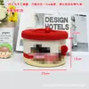 Cubo de la Fortuna para Sala de Estar, Cuenco del Tesoro, Cesta de Almacenamiento de Ropa para Dormitorio Tejida con Cuerda de Algodón, Cesta Redonda para Almacenamiento de Juguetes, Almacenamiento Decorativo