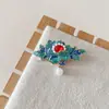 Nueva Serie de Horquillas Azules Esmaltadas Estilo Chino con Patrón de Nubes Antiguas y Borlas, Pinza Lateral, Accesorio para el Cabello de Estilo Tradicional Chino, Pinza de Pato, Pinza para Flequillo