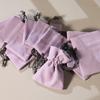 Bolsas de Microfibra de Cuero Sintético Cepillado con Cordón, Embalaje de Gamuza al por Mayor, Bolsas para Guardar Anillos de Joyería al por Mayor en Stock
