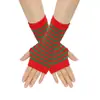 Luvas de Tricô Sem Dedos Transfronteiriças Cosplay Anime Listradas Mangas de Pulso Sem Dedos Mangas de Braço Infantis Estilo Fino