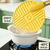 Tapete isolante térmico espesso, jogo americano de silicone, tapete para panela, porta-copos, tapete de mesa anti-queimadura para caçarola de cozinha, tapete de mesa doméstico resistente a altas temperaturas