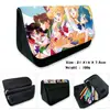 Estuche para Lápices Estampado de Sailor Moon Dibujos Animados Estudiante Gran Capacidad Estuche para Papelería Bolsa para Lápices Billetera Papelería