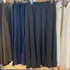 Falda Midi Plisada de Gasa con Lunares y Cintura Elástica para Mujer E488811/487996