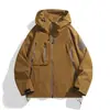 Gafas de Hombre Tendencia Invierno 2024 Nuevo Estilo Urbano Americano Funcional Impermeable Cortavientos Abrigo de Algodón para Parejas