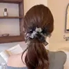 Elástico de cabelo com laço para mulheres, modelo novo 2026, alta elasticidade e corda de cabelo durável, elástico para rabo de cavalo, acessório de cabelo elegante