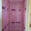 Preço especial comércio exterior fio de prata rosa cortina cortina cortina criptografia acabada divisória varanda casamento