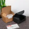 450g preto cartão de papel caixa em branco universal Kraft caixa de papel cartão de visita caixa de papel flip caixa de papel spot