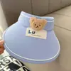 Chapéu de Sol Infantil Novo Estilo de Verão, Chapéu de Sol com Top Aberto para Meninos e Meninas, Chapéu de Proteção UV para Bebê, Moderno