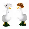 Varios estilos de pelucas de ganso, cabello rizado trenzado, sombreros divertidos de animales, nuevos accesorios decorativos transfronterizos [procesamiento personalizado]