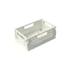 Cesta de Armazenamento Dobrável Organizador de Lanches e Itens Diversos para Mesa Fabricante Atacado Transfronteiriço Doméstico Cozinha Cesta de Armazenamento de Plástico