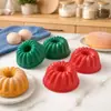 En stock Copa Mafen de Silicona Horneado Casero Copa de Calabaza Molde para Donas Molde para Pastel Chifón Copa para Pastel de Silicona