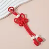Colgante Popular de Moño Colorido Hecho a Mano en Stock, Cadena Colorida para Teléfono Hecha a Mano, Accesorio Versátil para Bolsa, Llavero