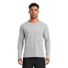 Camiseta esportiva de manga longa com gola redonda, personalizada de fábrica, camiseta esportiva de manga longa com proteção solar refrescante, feita sob medida, camiseta esportiva de manga longa para atividades ao ar livre, feita sob medida