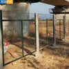 Valla Protectora de Ferrocarril Línea 8001 Verde Oscuro Valla Protectora de Ferrocarril de Alta Velocidad Debajo del Puente Línea 8002 Proceso de Inmersión en Plástico