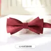 Pajarita para Hombre Boda Novio Padrino Banquete Fiesta Cabeza Plana Pajarita Vestido Formal Casual Negocios Caballero Doble Corbata