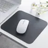 Mousepad Redondo Simples Jogo Couro Pequeno Mousepad Impermeável Meninas Pequeno Fresco Literário Pad de Mesa