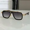 Dts403 Moda Europea y Americana Transfronteriza Superior Lujo Accesible Metal Dt Home Cuadrado Festivo Gafas de Sol de Moda para Hombres y Mujeres Fiesta