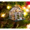 Nueva estantería de librería transfronteriza con colgante creativo, árbol de Navidad, adornos para coche, colgante de acrílico
