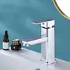 Grifo Negro para Lavabo de Baño sobre Encimera, Agua Fría y Caliente, Monomando, Uso Doméstico