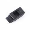 Plástico Preto Nylon Dobrável Armário Caixa Elétrica Porta e Janela Dobradiça Dobrável Folha Solta Máquina de Solda Flip-Top Plástico Quadrado Dobradiça de Plástico