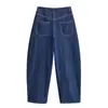 Al por mayor Verano 2026 Nuevo Conjunto de Camisa de Mezclilla de Manga Corta y Pantalones de Corte Delgado Estilo Europeo y Americano para Mujer 26397