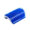 Ferramenta de Arranhar Gato, Pente para Gato, Escova Massageadora para Gato, Silicone Anti-Coceira de Canto Mais Erva-de-Gato