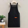 Delantal de Cocina para el Hogar Impermeable y a Prueba de Aceite Trabajo Manga Larga Nuevo Estilo Ropa Exterior Peto para Adulto Ropa de Trabajo Impresión de Logotipo