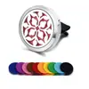 Clip de aromaterapia para coche de acero inoxidable 316L, clip para la boca de aire del coche, clip para perfume de coche, imán para perfume.